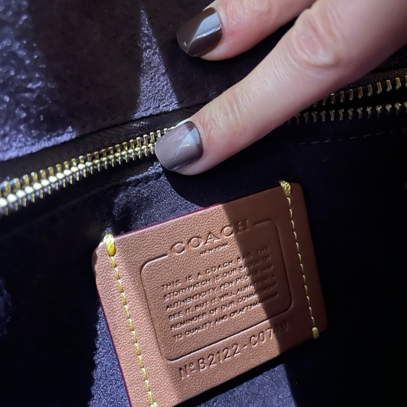 Coach C0749 Beat Saddle Bag Red Sand - New Women | Color: Red. NEW - Picture 3 of 4